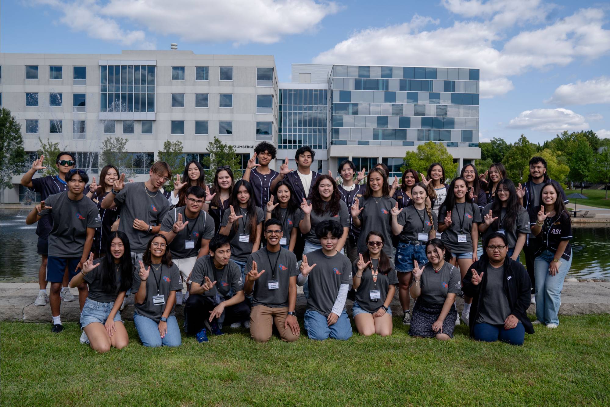 Asian student group shot from 2024